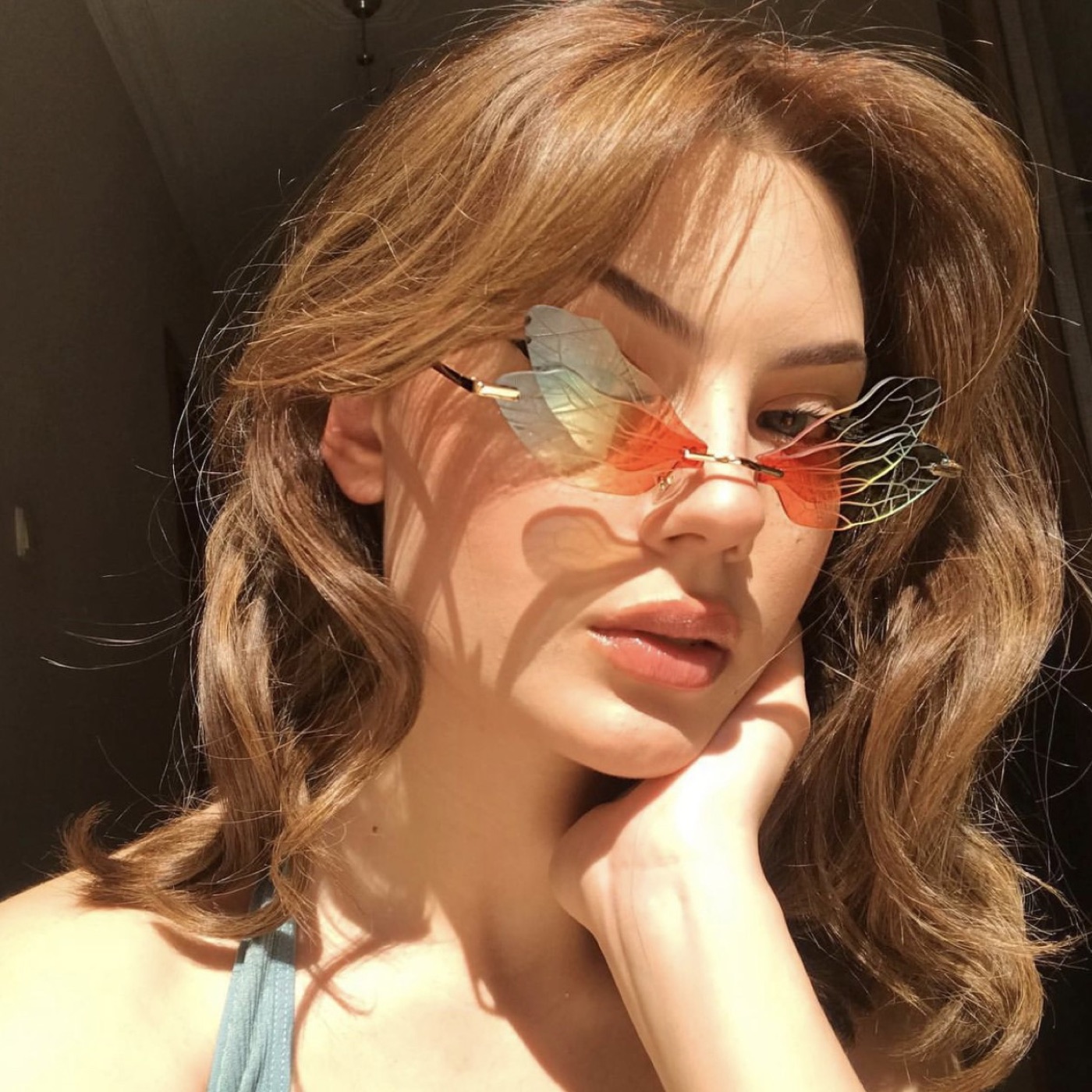 Fairy Wings Unisex Güneş Gözlüğü — görsel 4